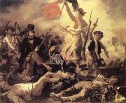Eugene Delacroix Liberty Leading The people Germany oil painting artist